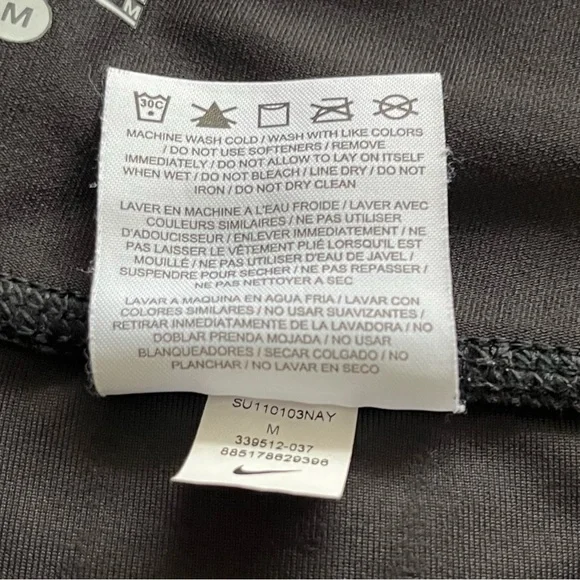 ⭐️ Like New! Nike Women's Dri-Fit Black Training Cropped Pants (Sz M) ⭐️ - Picture 11 of 12